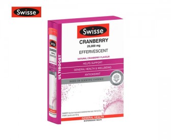 Swisse 蔓越莓泡腾片 60片【保质期:2021.06】 Swisse 蔓越莓泡腾片 60片【保质期:2021.06】